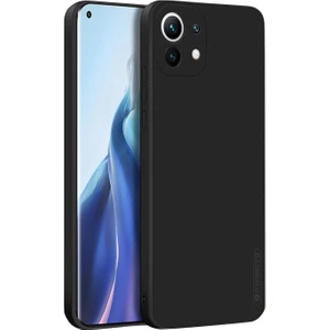 Xiaomi Mi 11 Lite 5g Için Yumuşak Silikon Cep Telefonu Kılıfı - Siyah (Yurt Dışından)