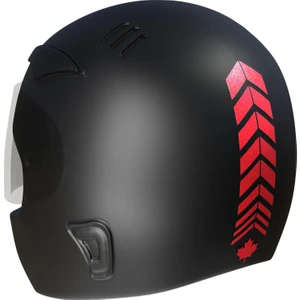 Çınar Extreme 2 Adet Sport Kask, Araba Ayna Reflektif Kırmızı Kask Sticker Çınar Extreme