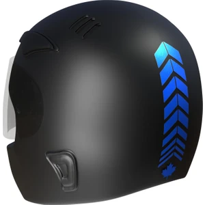 Çınar Extreme 2 Adet Sport Kask, Araba Ayna Reflektif Mavi Kask Sticker Çınar Extreme