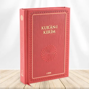 Server Yayınları Kur'ân-I Kerîm (Orta Boy - Mıklepli - Kırmızı) - Hasan Tahsin Feyizli (Ciltli)