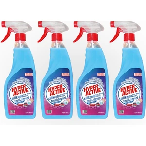 Hyper Active Silikonlu Yüzey Temizleyici 750 ml 4'lü