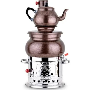 Çapar 4,5 Lt Odun Semaveri Demlikli