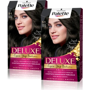 Deluxe Saç Boyası 5-1 Soğuk Kahve X 2 Adet