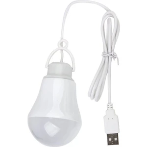 USB Kablolu Beyaz LED Ampul 6V
