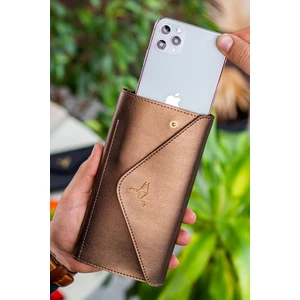 Envelope Telefon ve Bozuk Para Bölmeli Zarf Model Kadın Cüzdan