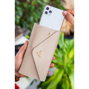Envelope Telefon ve Bozuk Para Bölmeli Zarf Model Kadın Cüzdan