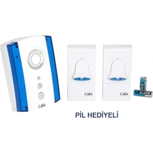 Kablosuz Uzaktan Iki Kumandalı Kapı Zil CT-203