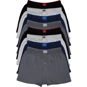 8'li Fırsat Ürünü! Erkek Penye Havlu Bel Boxer Karışık Renk 412001181111