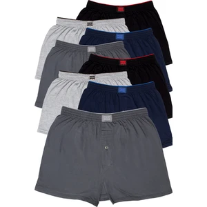 8'li Fırsat Ürünü! Erkek Penye Havlu Bel Boxer Karışık Renk 412001181111