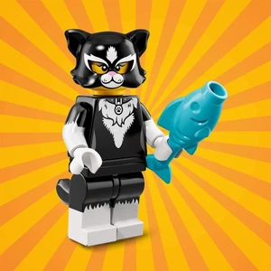 71021-12 Minifigür Seri 18 - Cat Costume Girl