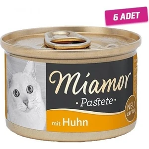 6 Adet - Miamor Pastete Tavuklu Tahılsız Kedi Konservesi 85 gr