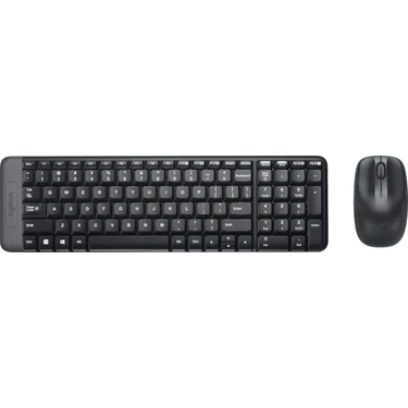 Logitech MK220 Kablosuz Türkçe Klavye Mouse Seti -