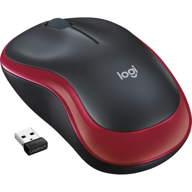 Logitech M185 USB Alıcılı Kompakt Kablosuz Mouse -