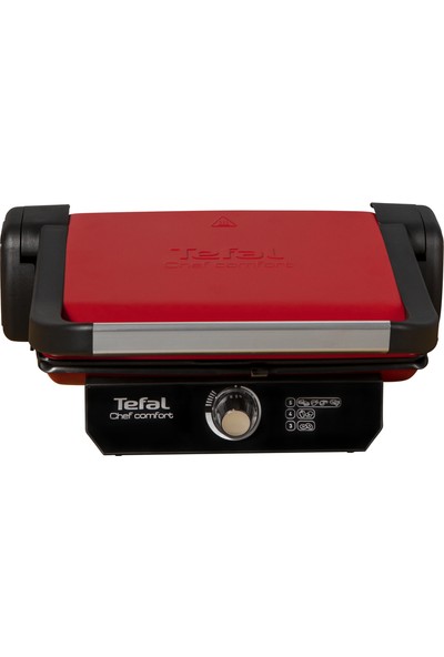 Tefal GC2225TR Chef Comfort 1800 Watt Izgara ve Tost Makinesi [ Kırmızı ] - 9100040086