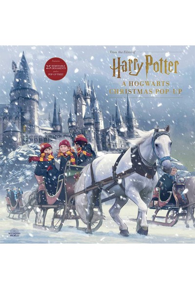 Simon Schuster Yayınları Harry Potter A Hogwarts Christmas Pop Up Advent Calendar - Fabian Escalante