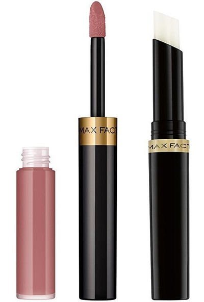 Max Factor Dayanıklı Ruj ve Parlatıcı Balm - Lipfinity Liquid Lipstick 125 So Glam
