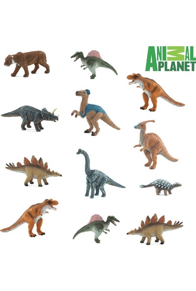 Animal Planet Dinozor Figürü (12'li Set)