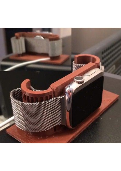 Apple Watch Alarm Standı Plastik Aparat