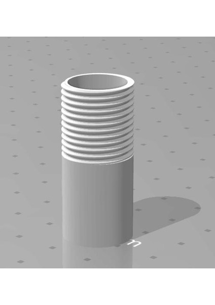 Alpha/omega Dişli Barrel Plastik Aparat