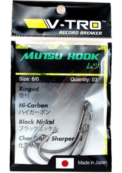 Mutsu Recurve Olta Iğnesi