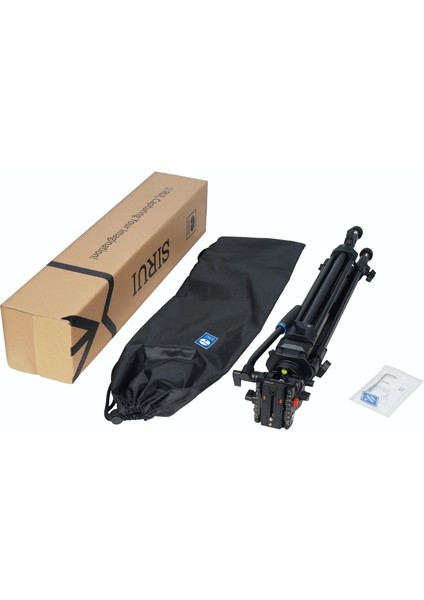 SH05 Alüminyum Video Tripod Kiti Siyah