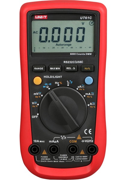 UT-61C Modern Dijital Multimetre
