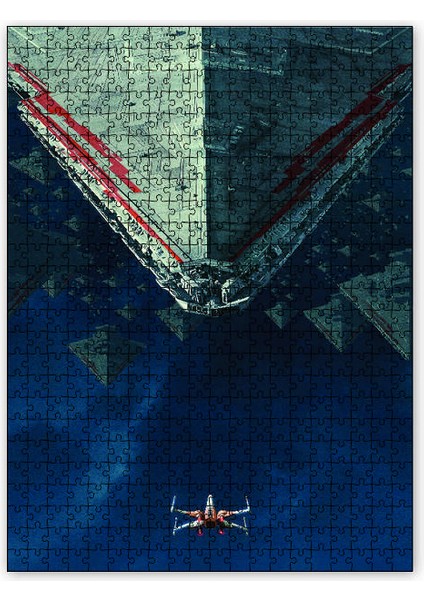 Star Wars Gemi 120 Parça Puzzle Yapboz Mdf (Ahşap)