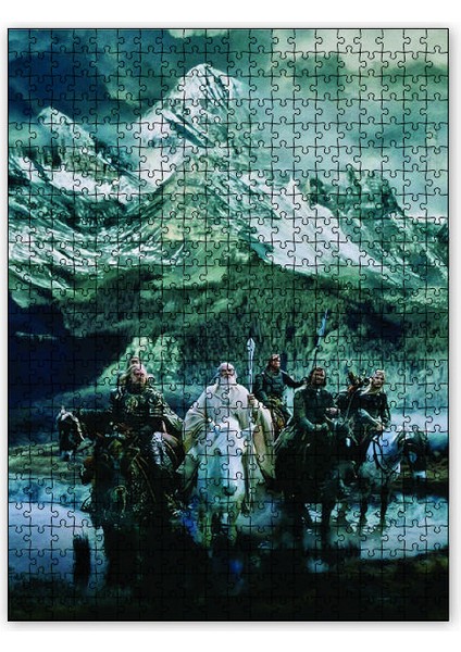 Yüzüklerin Efendisi Dönüş 120 Parça Puzzle Yapboz Mdf (Ahşap)
