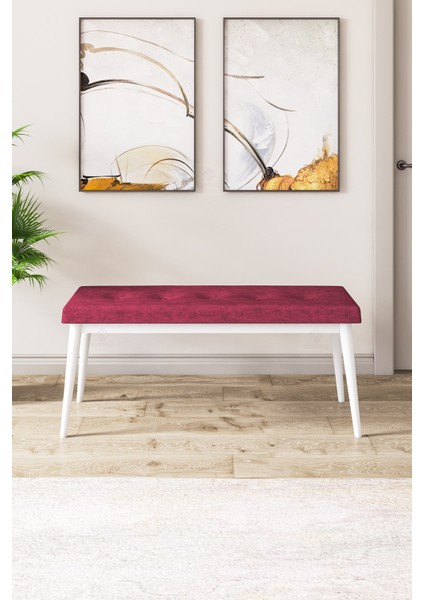 Concept Zen Serisi Bench'li 80 x 132 cm Açılabilir Mdf Mutfak Masası Takımı Beyaz Masa modelleri