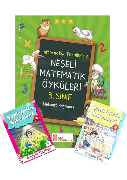 Ata Yayıncılık  3. Sınıf Neşeli Matematik Öyküleri