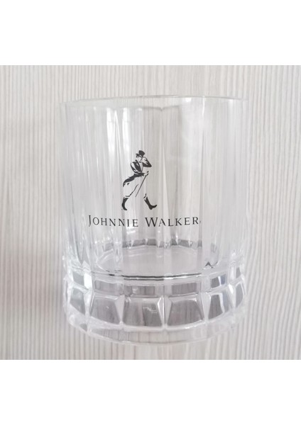 1 Adet Jhonnie Walker Viski Bardağı Kristal Kesim Cam Bardak