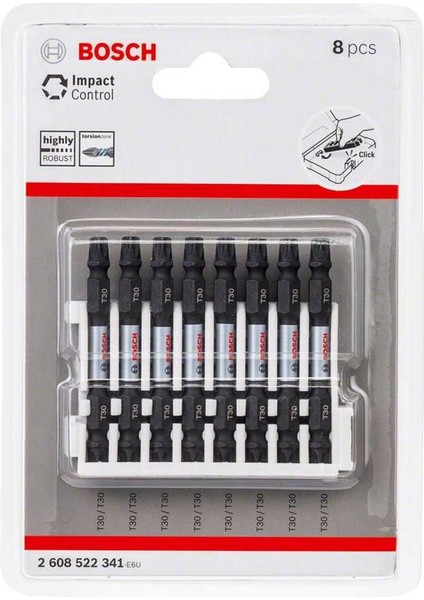 Impact Control Serisi Çift Taraflı Vidalama Ucu 8li T30 *65MM fiyatları