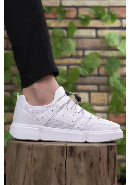 Beyaz Beyaz Erkek Sneaker 00122023