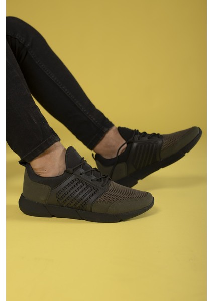 Haki Erkek Sneaker Koku Yapmayan İç Astar ile Gün Boyu Ferahlık fiyatları