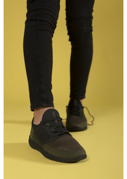 Haki Erkek Sneaker Koku Yapmayan İç Astar ile Gün Boyu Ferahlık fırsatları