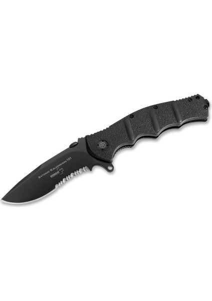 KAL-101 Siyah Serrated Çakı