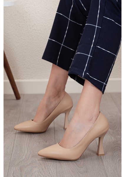 Nicole Kadın Rahat Şık Topuklu Ayakkabı Stiletto indirimleri