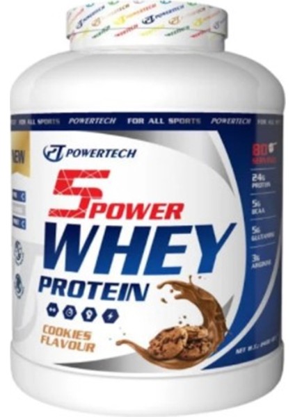 Powertech 5power Whey 960 gr Kurabiye