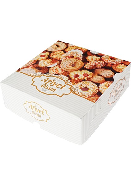 Kuru Pasta Kutusu Kurabiye Kutusu 1000 Gr 200 Adet modelleri