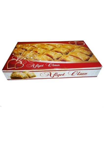 Baklava Kutusu 500 Gr 200 Adet