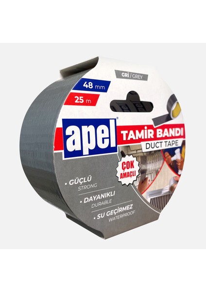 Tamir Bandı Gri 48mm 25mt
