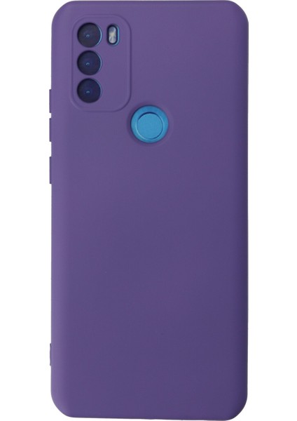General Mobile GM21 Plus Kapak Kamera Korumalı Içi Kadife Lansman Silikon Kılıf - Mor