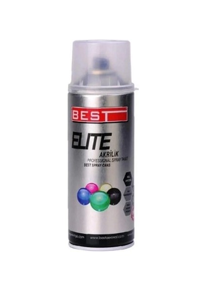 Akrilik Elite 9010 Mat Beyaz Sprey Boya 400 ml