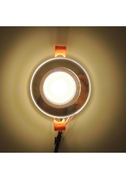 Aynalı Cam Sıva Altı Spot Cob LED Armatür Beyaz Gün Işığı