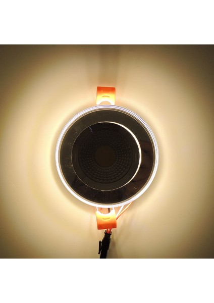 Aynalı Cam Sıva Altı Spot Cob LED Armatür Beyaz Gün Işığı