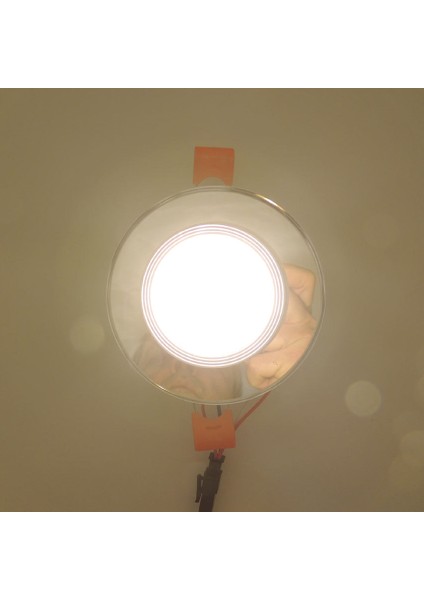 Aynalı Cam Sıva Altı Spot Cob LED Armatür Beyaz Gün Işığı