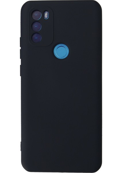 General Mobile GM21 Plus Kapak Kamera Korumalı Içi Kadife Lansman Silikon Kılıf - Koyu Mavi