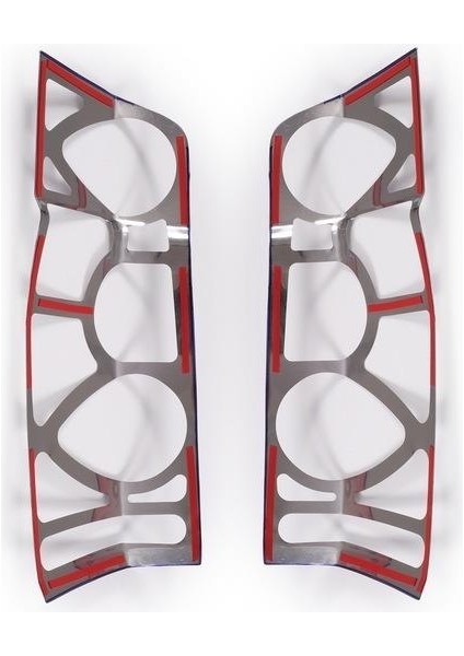 Vw Crafter Krom Stop Çerçeve 2 Parça 2006-2016 Arası P.çelik