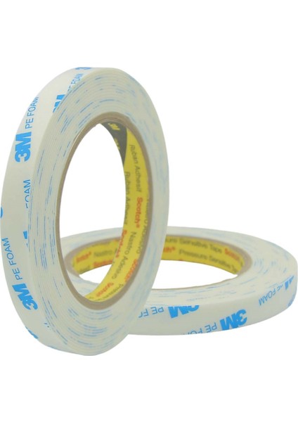 Çift Taraflı Beyaz Köpük Bant 12MMX5MT modelleri