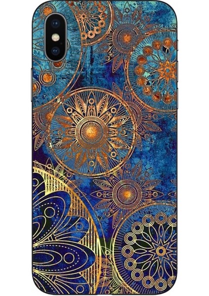 iPhone Xs 5.8 Inç Uyumlu Desen Baskı Tpu Telefon Kılıfı (Yurt Dışından)